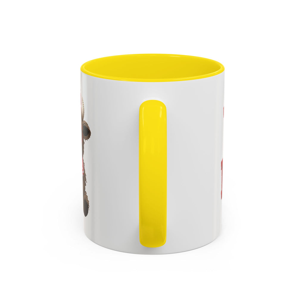 Cute Highland Cow Coffee Mug - "Be Mine" Valentine Accent Mug (11/15oz)