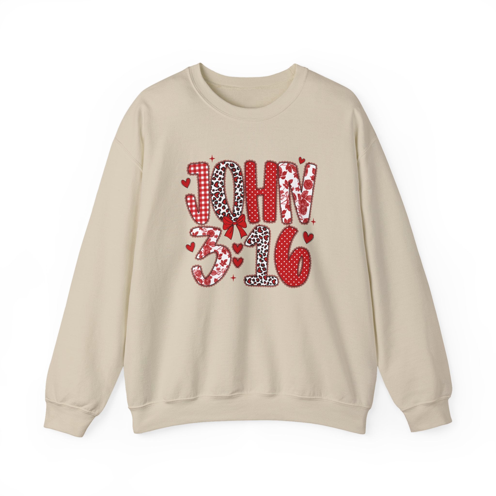 John 3:16 Valentine Sweatshirt