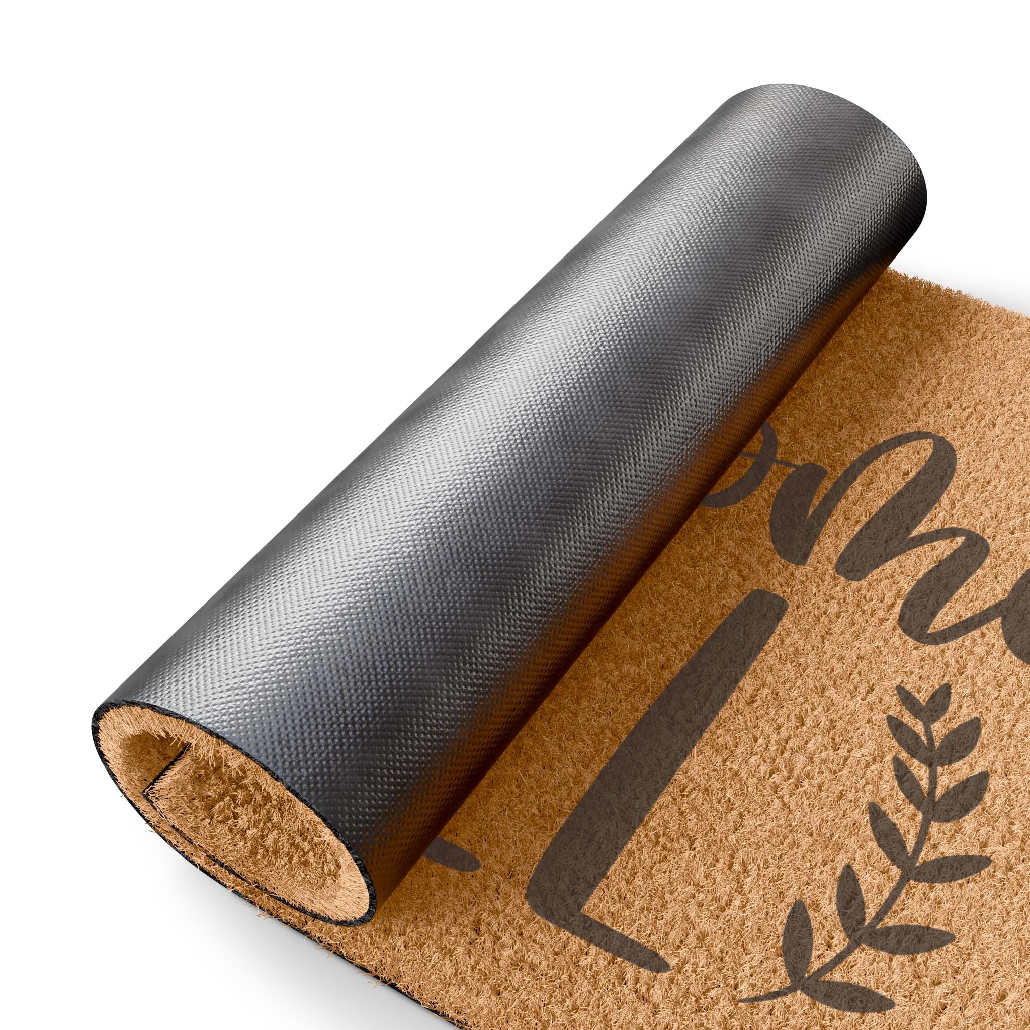 Welcome Y'all Doormat — Rustic Coir Welcome Mat for Front Porch