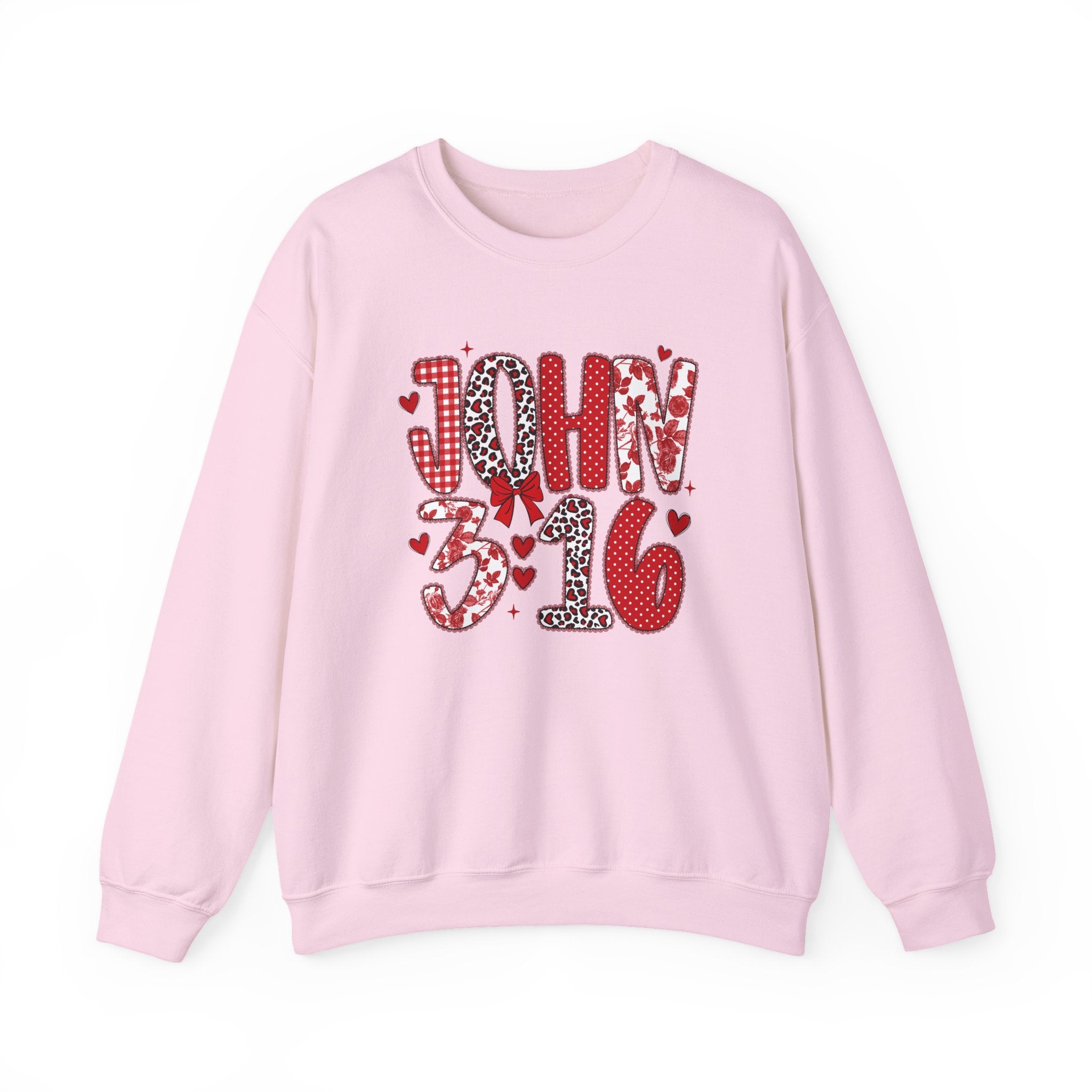 John 3:16 Valentine Sweatshirt