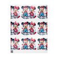 Cute Cartoon Mouse Kids Wrapping Paper — Playful Minnie & Friend Gift Wrap