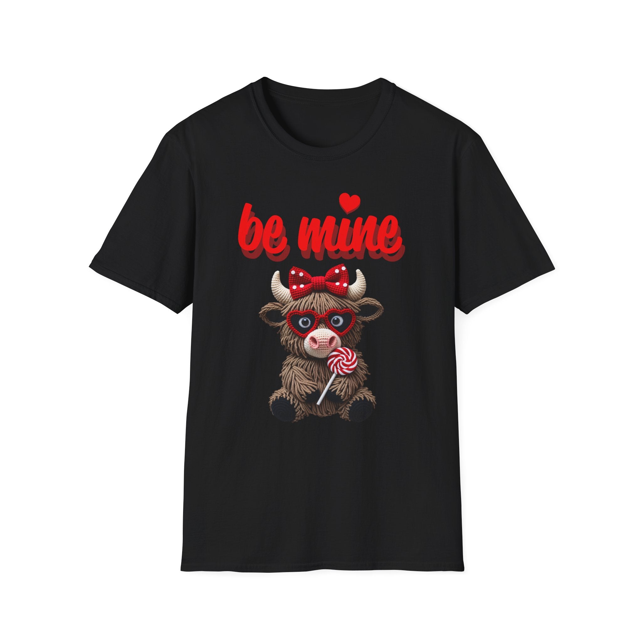 Be Mine Cow Valentine T-Shirt