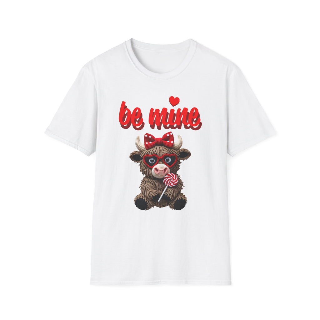 Be Mine Cow Valentine T-Shirt