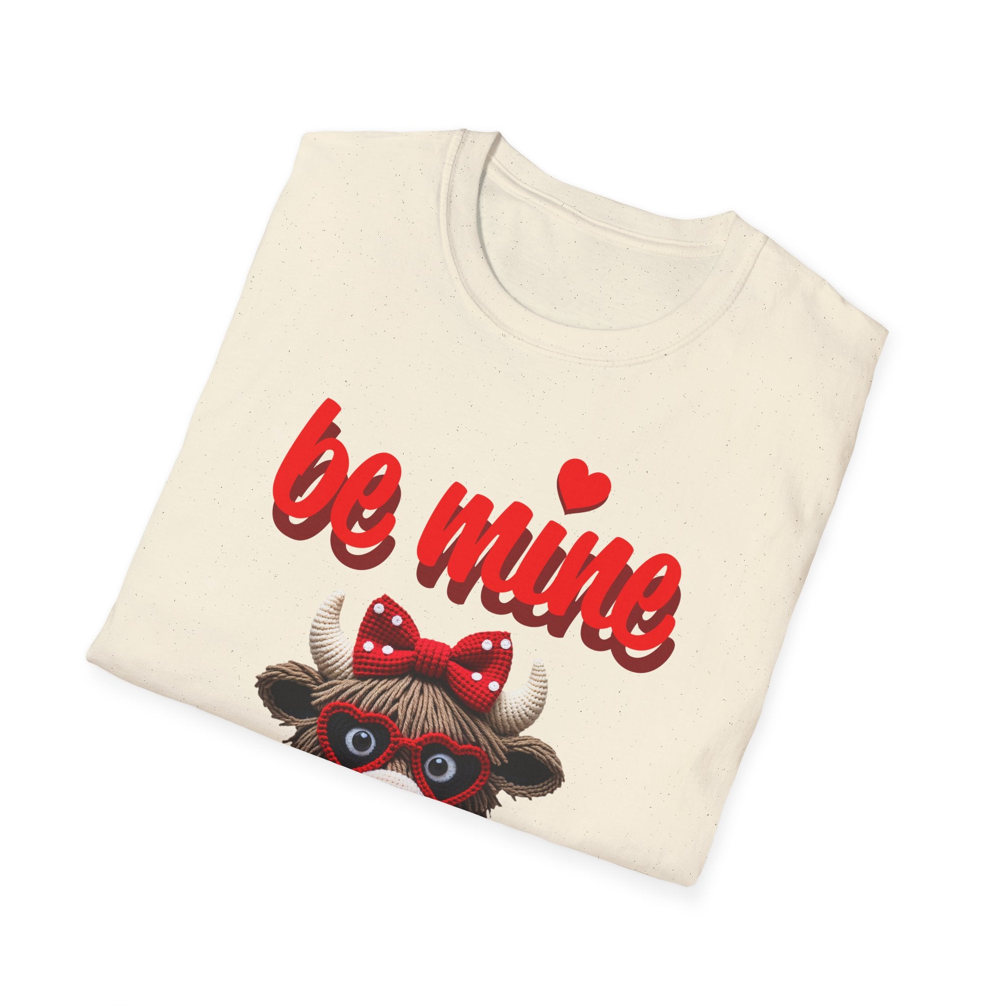 Be Mine Cow Valentine T-Shirt