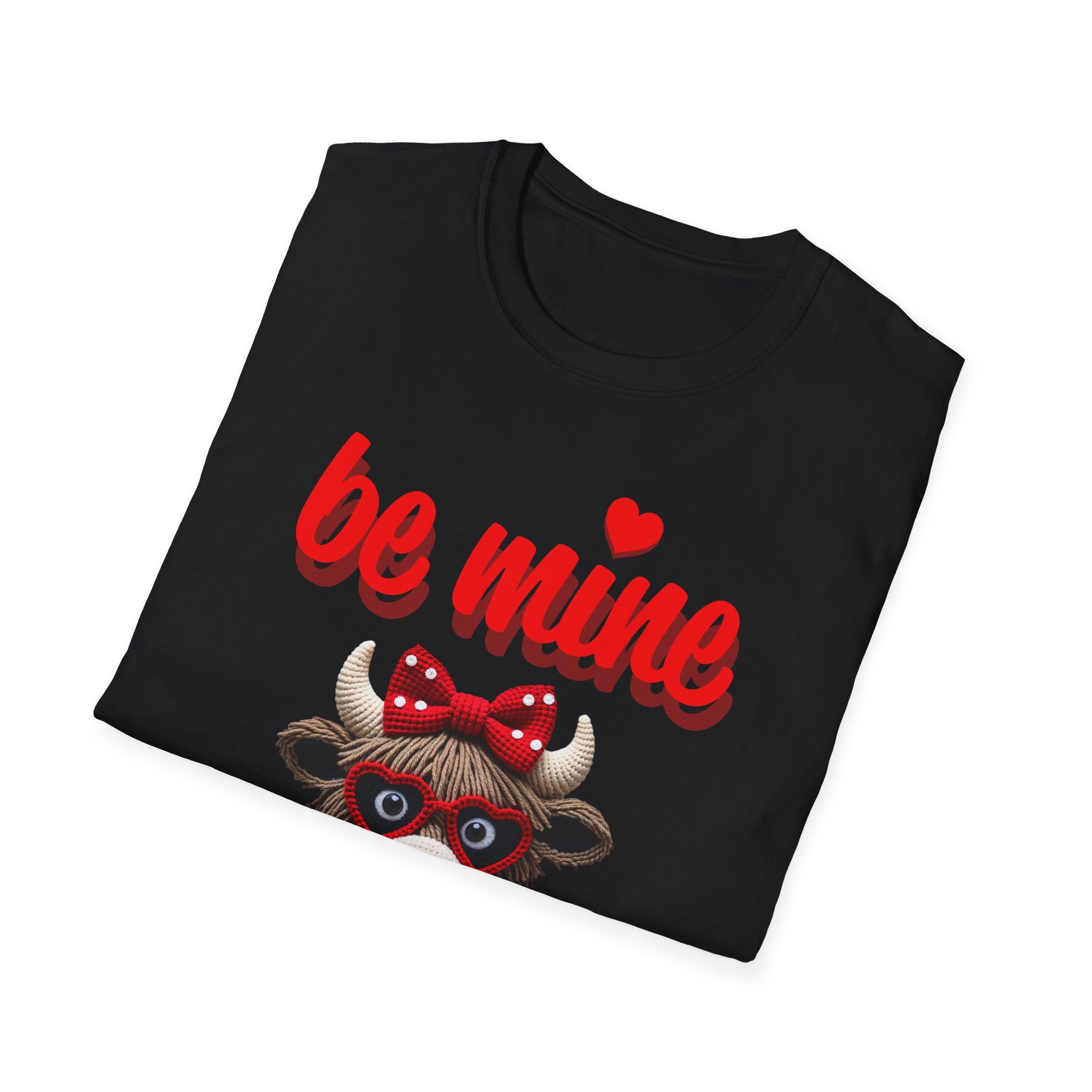 Be Mine Cow Valentine T-Shirt