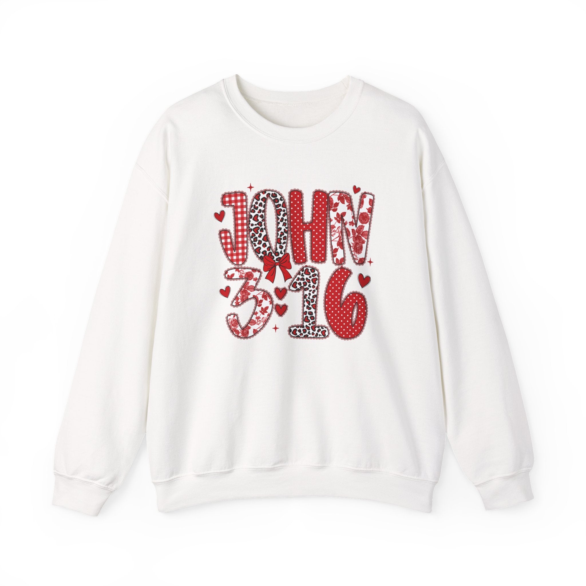 John 3:16 Valentine Sweatshirt