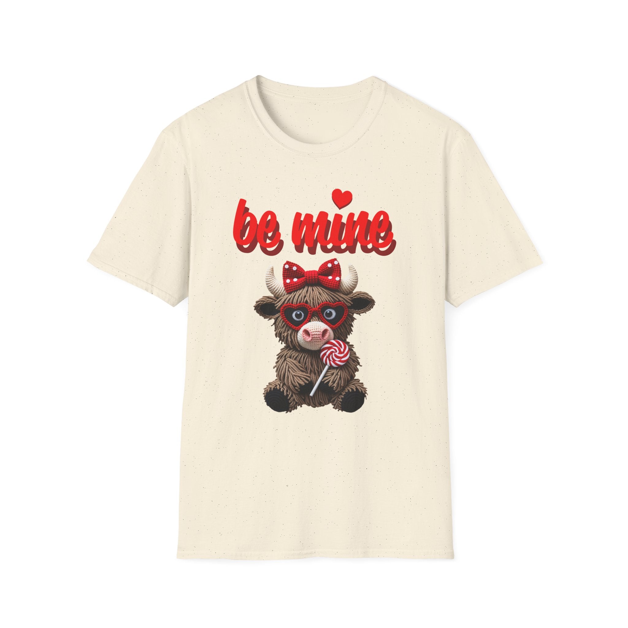 Be Mine Cow Valentine T-Shirt