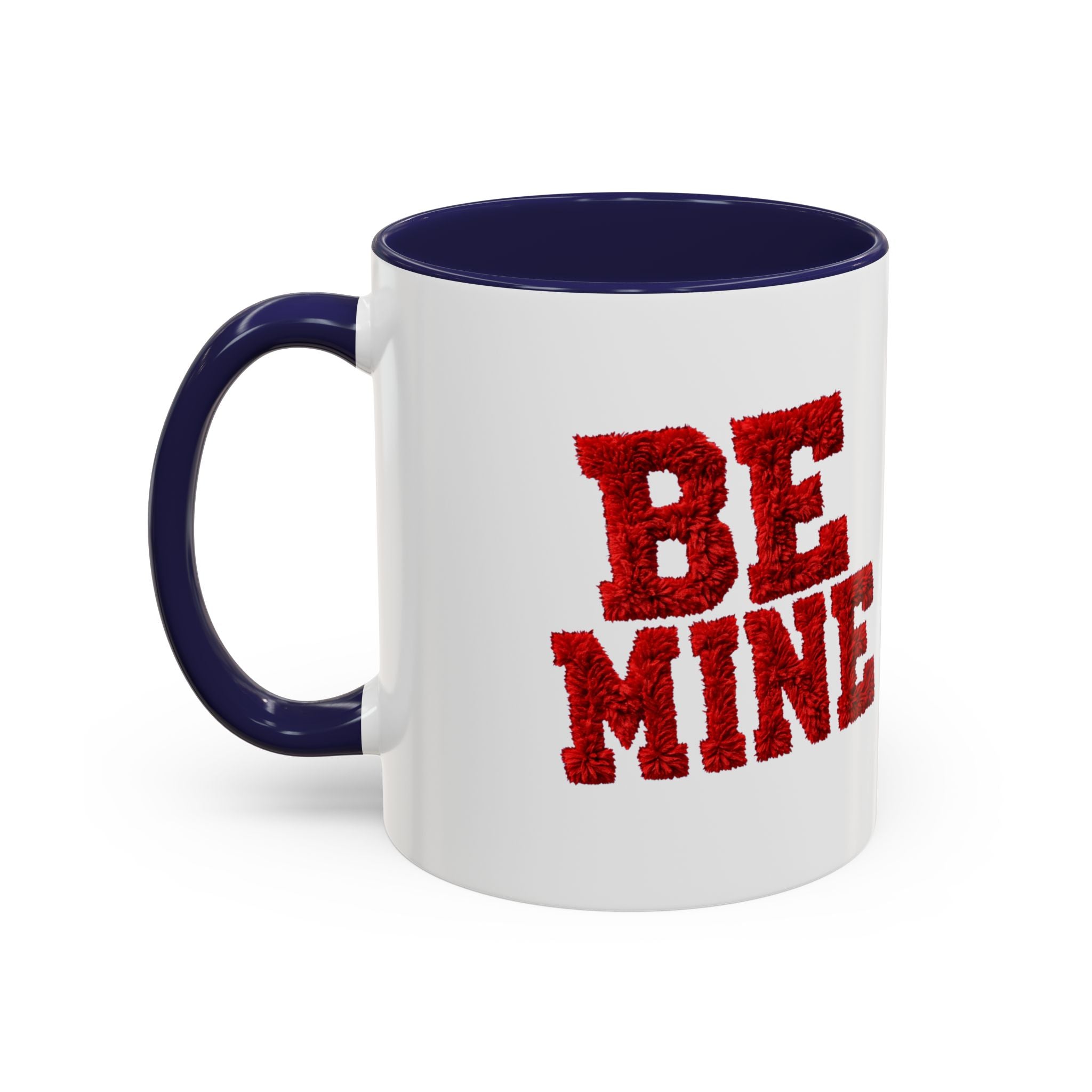 Cute Highland Cow Coffee Mug - "Be Mine" Valentine Accent Mug (11/15oz)