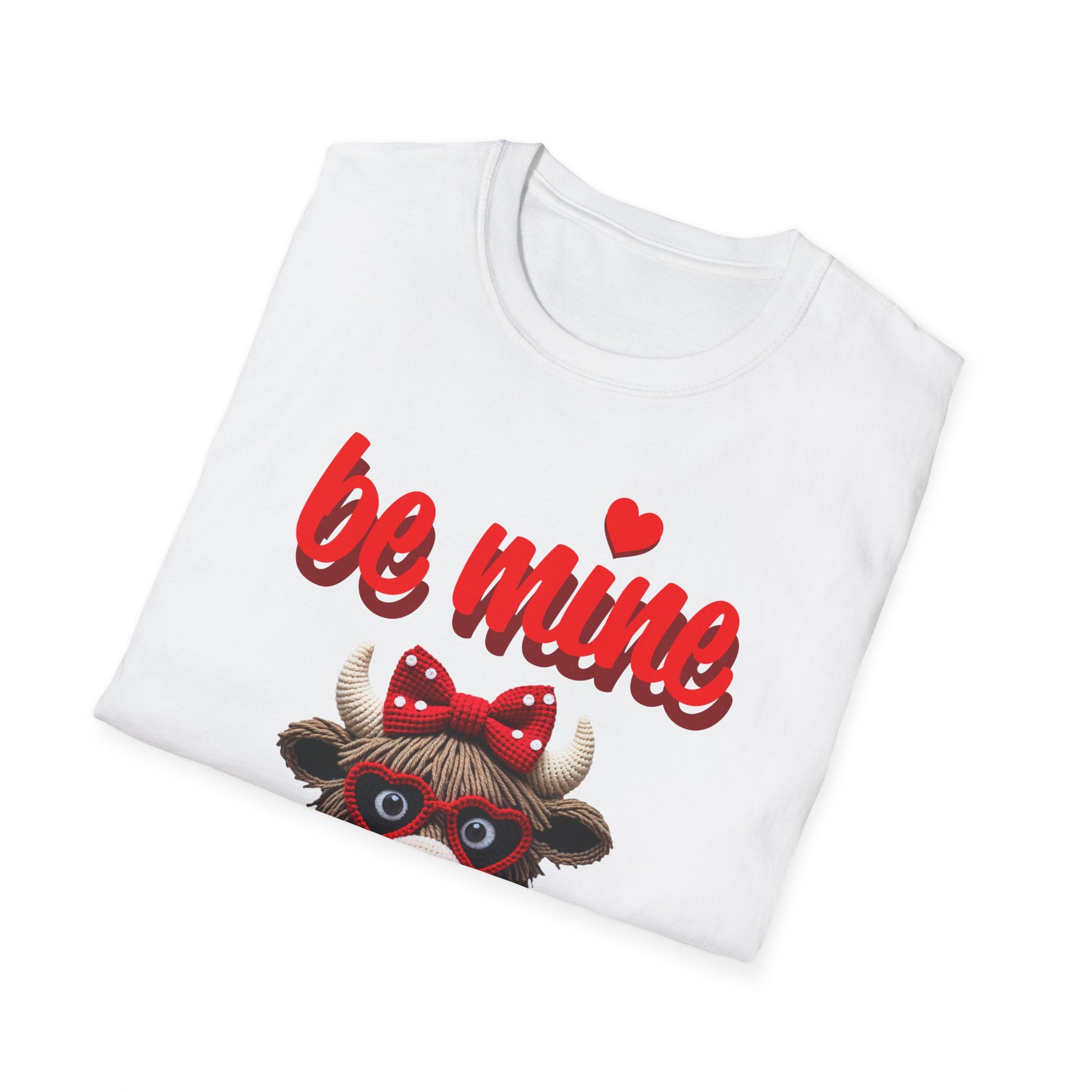 Be Mine Cow Valentine T-Shirt